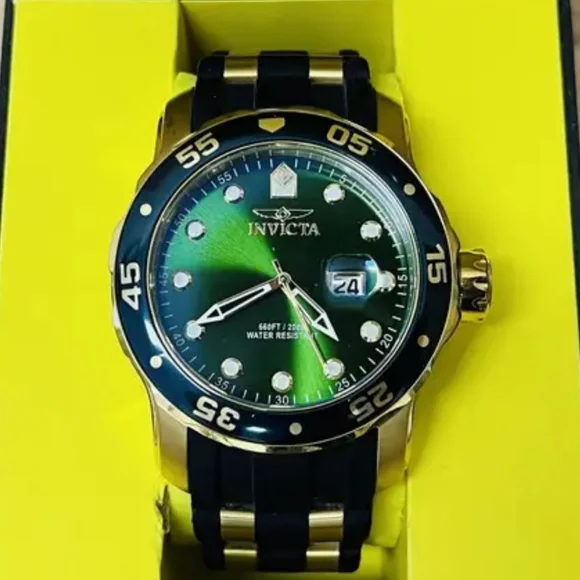 ***BRAND NEW*** Invicta Pro Diver Quartz Black Dial Men's Watch - Picture 7 of 10